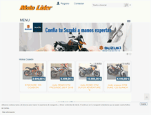 Tablet Screenshot of motolider.com