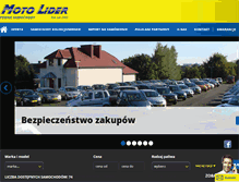Tablet Screenshot of motolider.com.pl